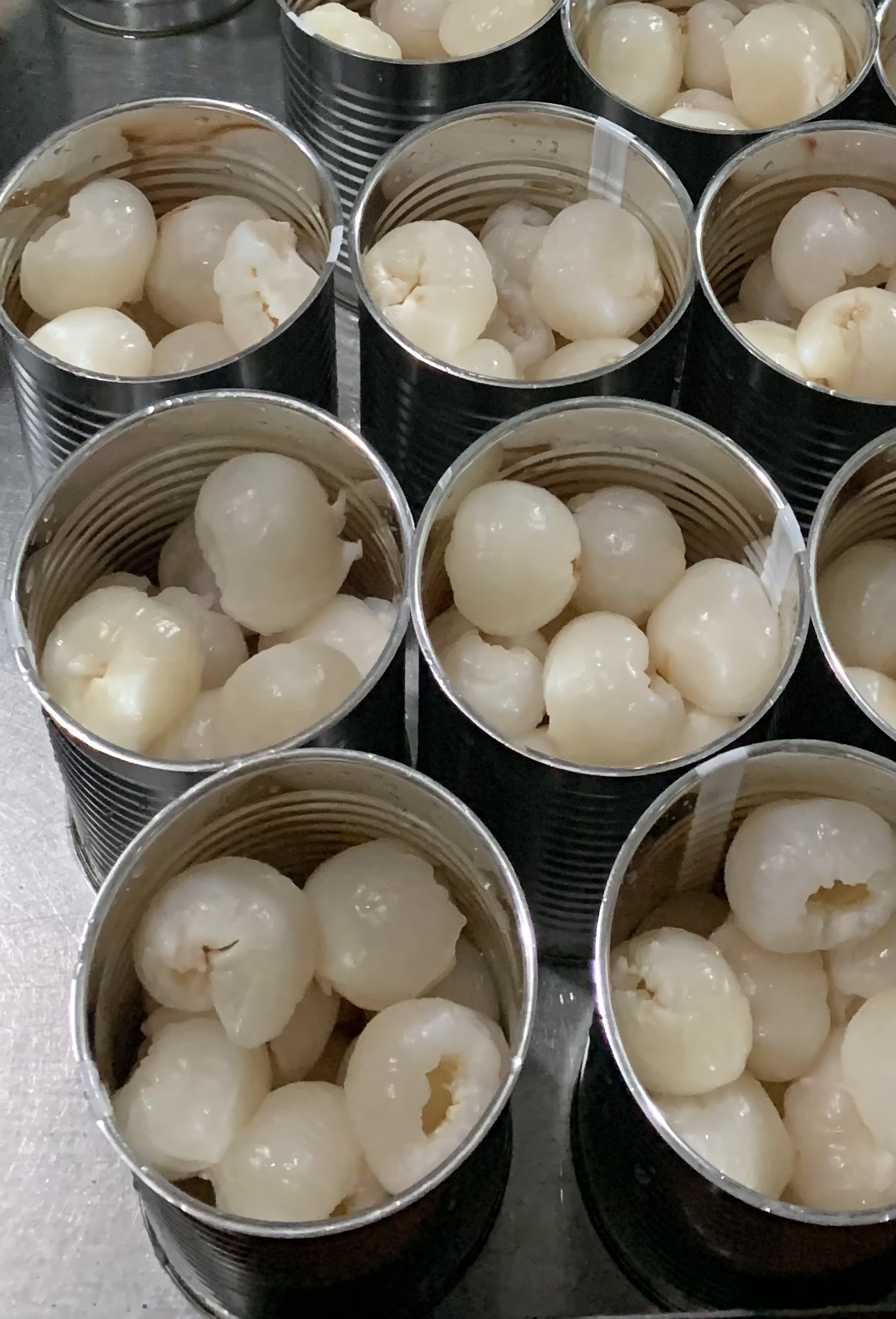 1.2 lychee canned (vải đóng lon)